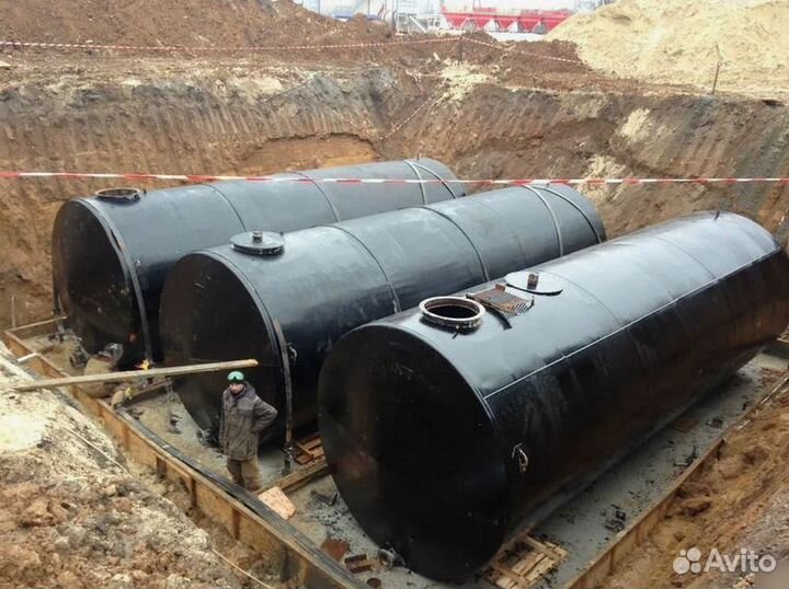 Емкости металлические рвс ргс ргсп ргсн / Резервуа