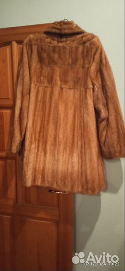 Шуба норковая 46 48 бу