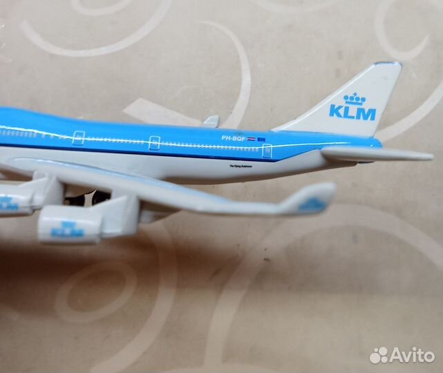 Модель самолета KLM