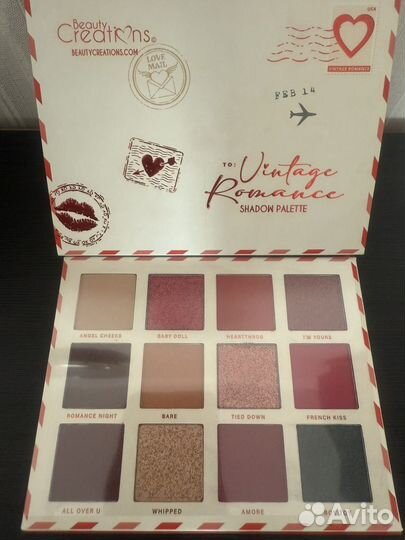 Beauty creations Vintage Romance палетка
