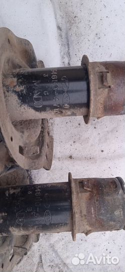 Стойки передние на kia rio