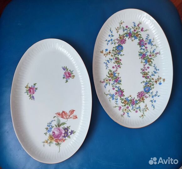 Блюдо сервировочное новое, 2шт