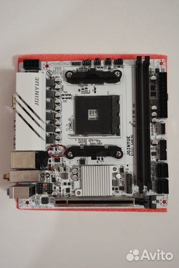 Материнская плата ITX jginyue B550i-Gaming WiFi