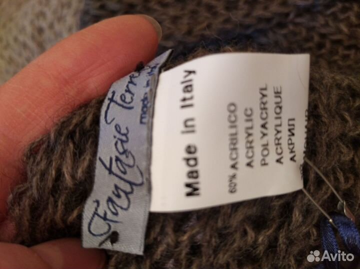 Снуд воротник Италия новый