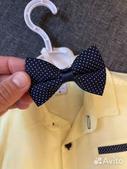 Рубашка белая для мальчика 92-98