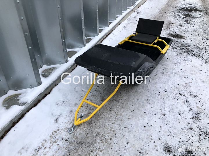 Сани для снегохода Тайга 1700 с сиденьем