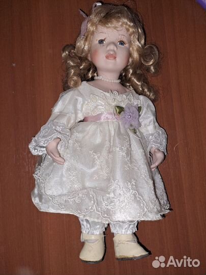 Кукла фарфоровая германия 30 см