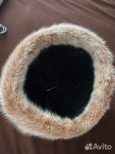 Шапка норковая женская бу
