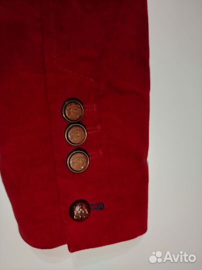 Пиджак бархатный zara