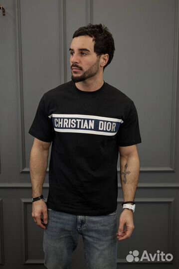 Christian dior футболка мужская