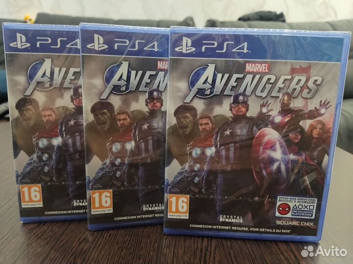 Marvel Avengers PS4/PS5 (новый)