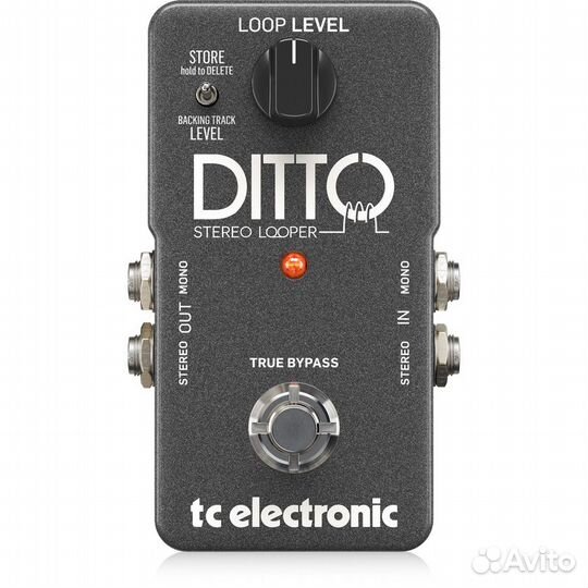 Педаль для гитары TC electronic ditto stereo looper