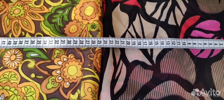 Крепдешин отрез СССР