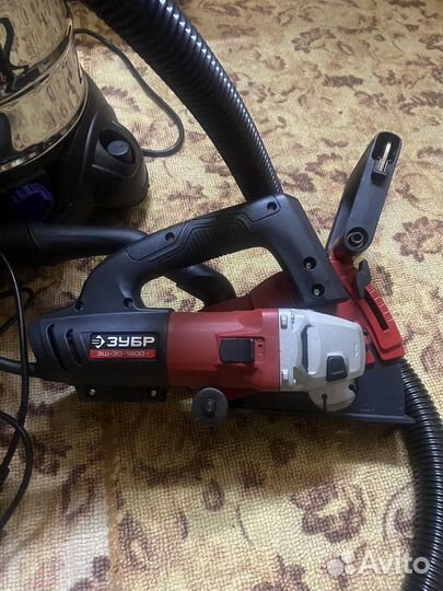 Аренда штроборез с пылесосом