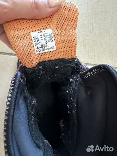 Ботинки зимние для девочки Ecco 31