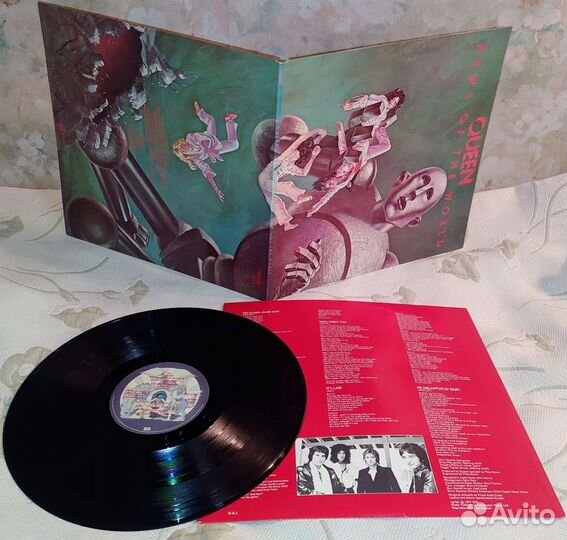 Queen News Of The World 1977 Scand LP