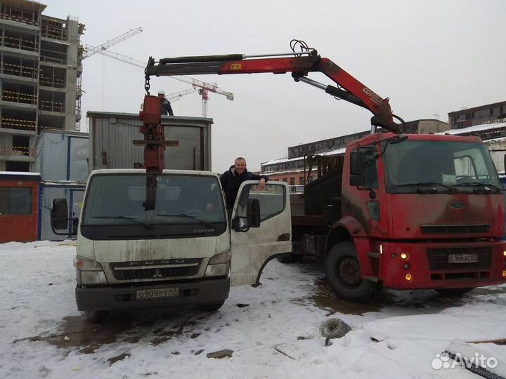 Манипулятор в аренду в спб 10 тонн Ford Cargo