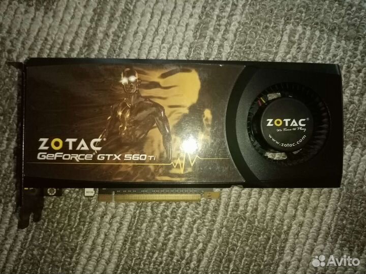 Видеокарта Zotac GeForce GTX 560 Ti 2gb 256 bit