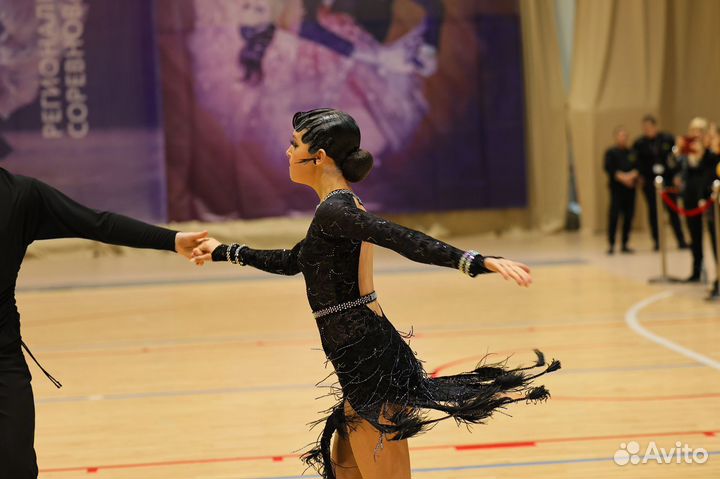 Платье для бальных танцев латина ю2