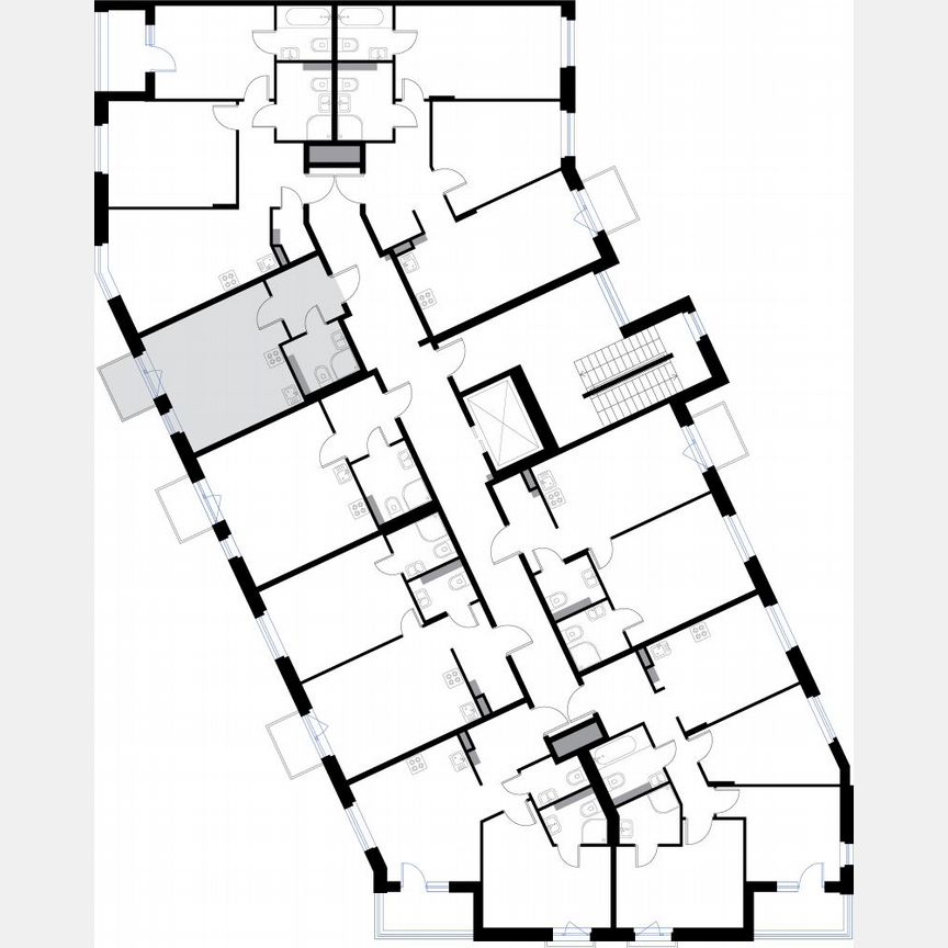 Квартира-студия, 24,8 м², 2/3 эт.