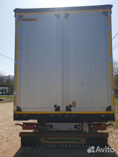 Полуприцеп бортовой Krone SD 24, 2003