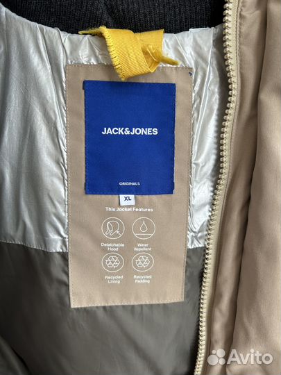 Jack jones пуховик мужской