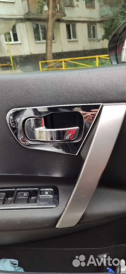 Хром Накладки на ручки nissan J10