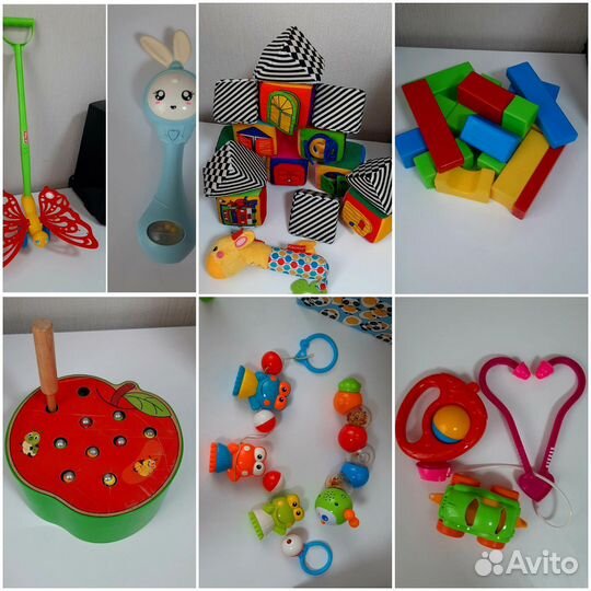 Развивающие игрушки пакетом