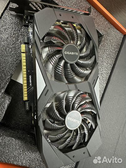 Видеокарта Gigabyte gtx 1650 super windforce oc