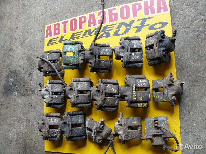 Суппорт передний тормозной Renault Logan Sandero