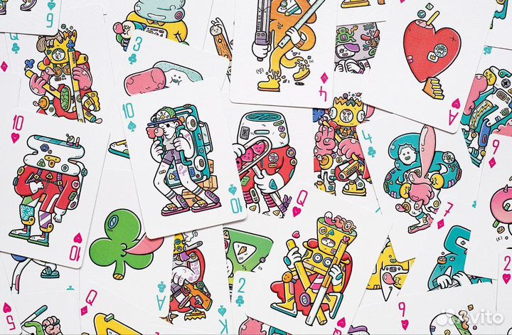 Коллекционные карты Bicycle Brosmind Four Gangs