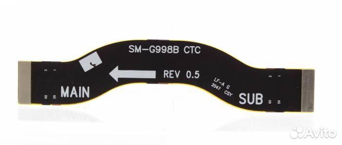 Шлейф Samsung G998B (S21 Ultra) межплатный (широки