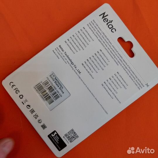 Новый Ssd Netac 240GB для компьютера и ноутбука