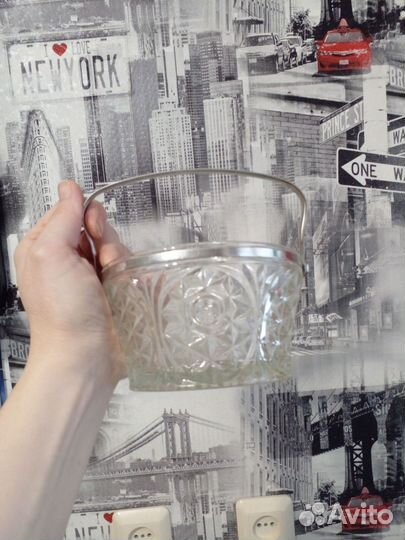 Сахарница конфетница ваза под варенье СССР