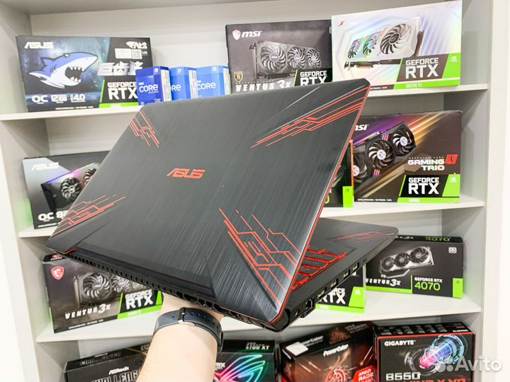 Игровой ноутбук Asus Tuf Core i5/GTX 1050Ti/SSD