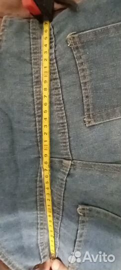 Джинсовый комбинезон для девочки