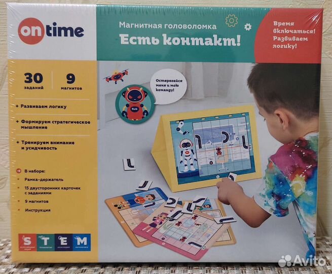 Новые настольные игры-головоломки on time