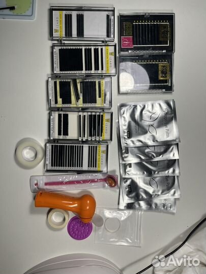 Материалы для наращивания ресниц