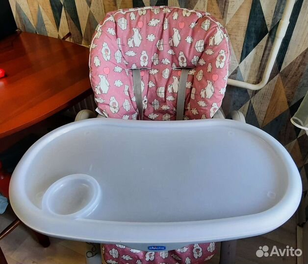 Стульчик для кормления chicco polly progress 5