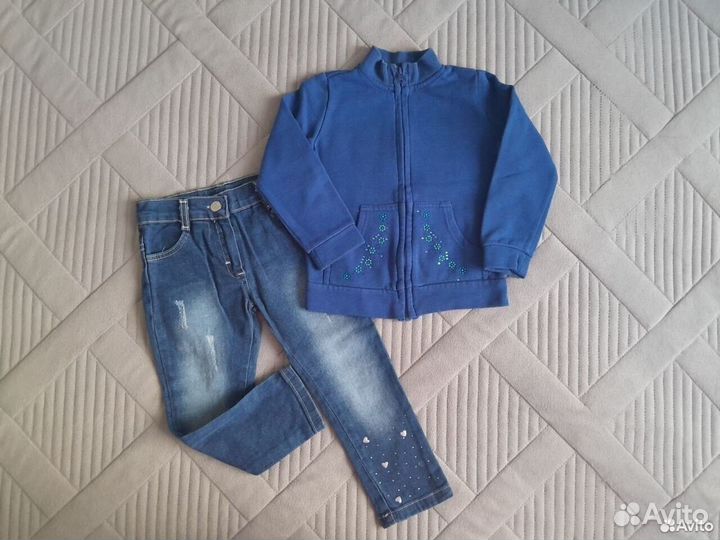 Вещи пакетом для девочки 104