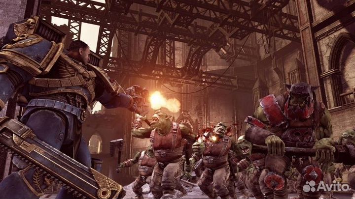 Warhammer 40,000 : Space Marine xbox 360 рус. б\у