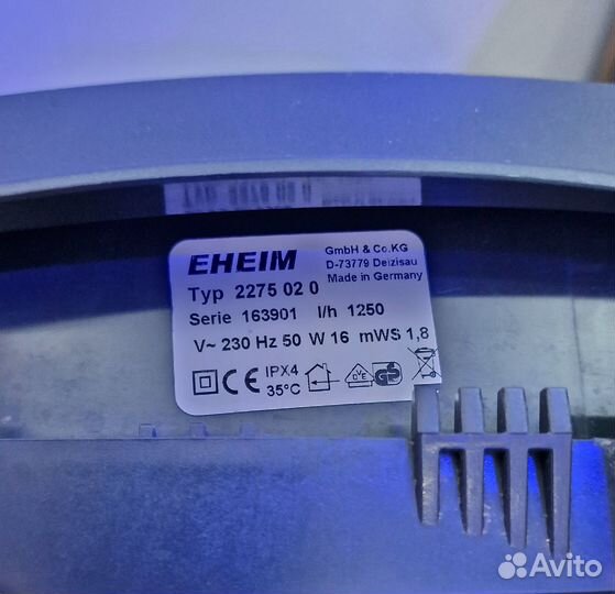 Фильтр внешний eheim 2275 и Eheim 4+ 350T