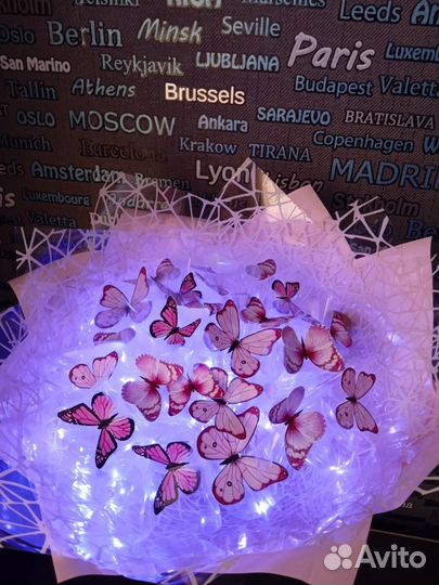 Букет из бабочек