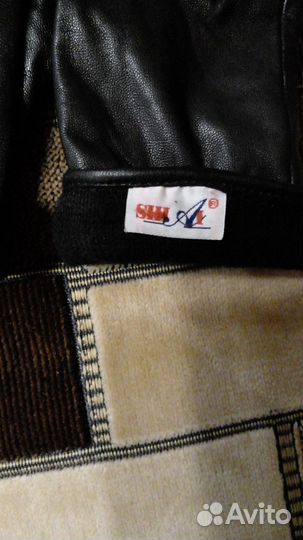 Перчатки кожаные женские