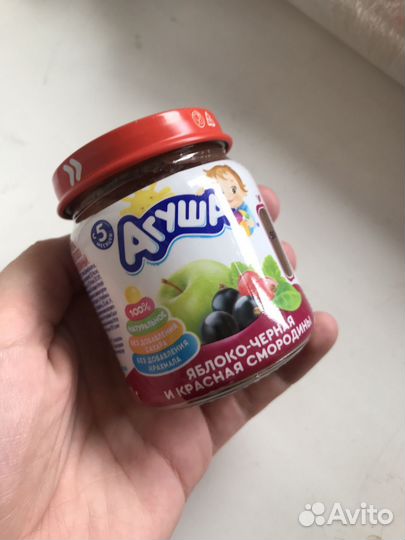 Детское фруктовое пюре