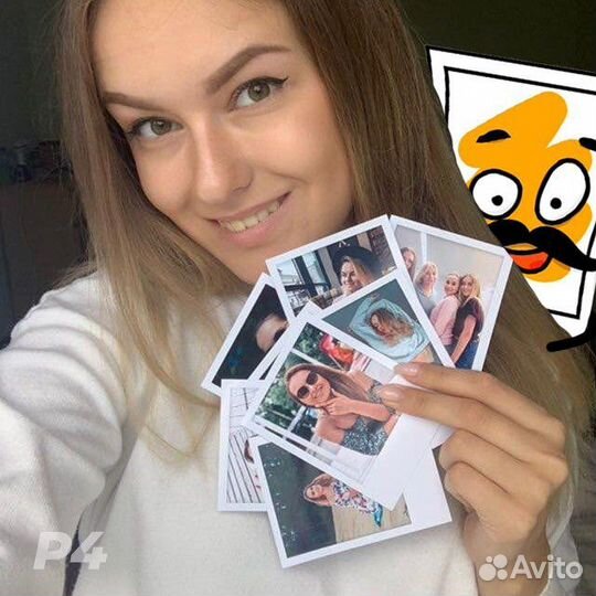 Фотопечать / печать фото полароид, Instax, визитки
