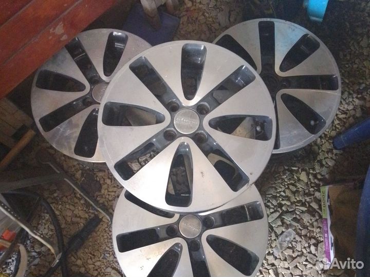 Литые диски r15 на kia rio