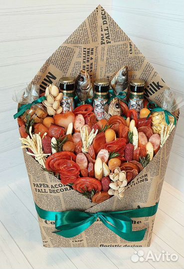 Съедобный подарок, бокс, букет мужчине