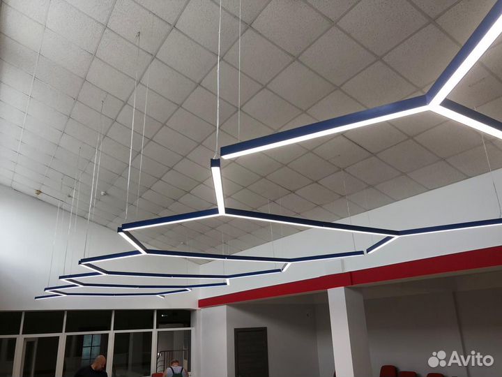 Светильник светодиодный Y-образный 500мм