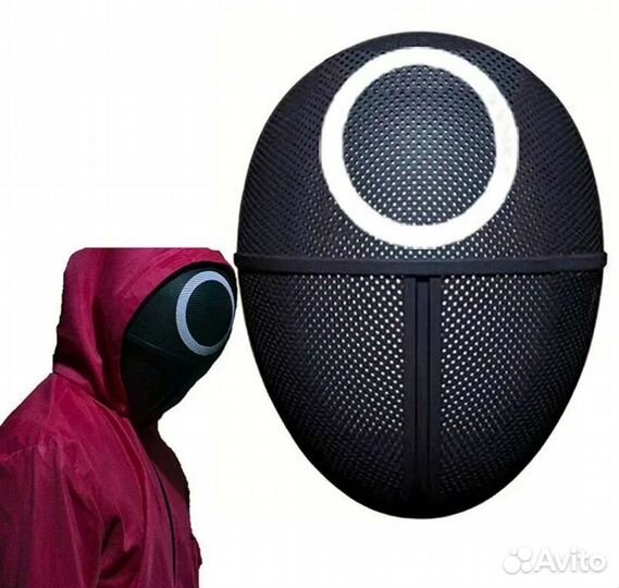 Маска из игры в кальмара